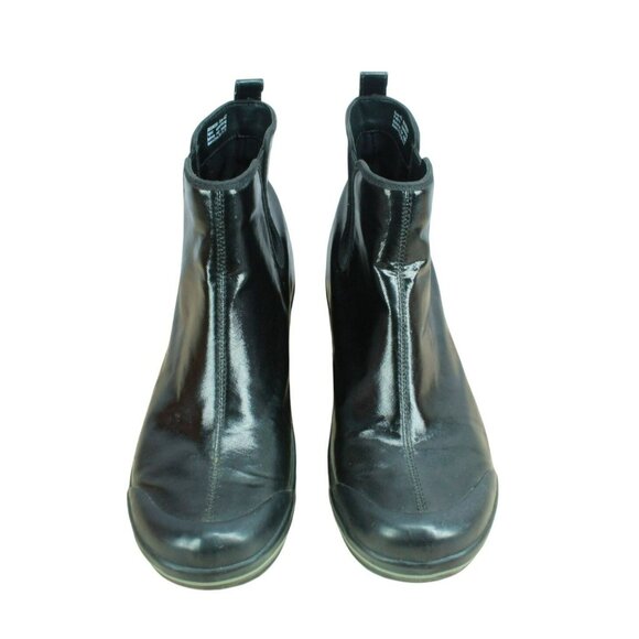 Dansko Glossy Black Ankle Booties - Picture 5 of 10